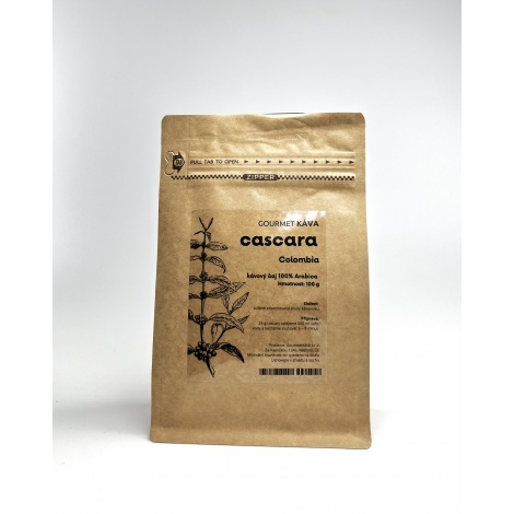 Cascara Colombia, kávé tea, 100g