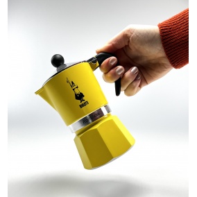 Bialetti Rainbow 3 sárga mokkás edény 2