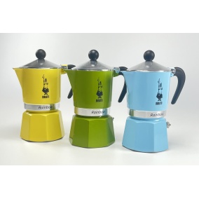 Bialetti Rainbow 3 kék mokafőző 2