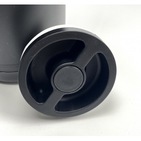 Termosz Kaffia 1 literes, fa fogantyúval - FEKETE 2