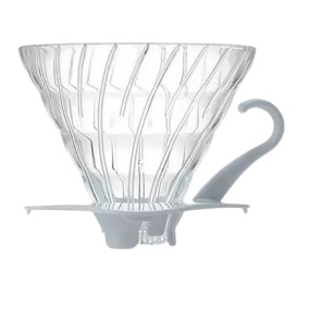 Hario Dripper V60-02 üveg - fehér (VDG-02W)