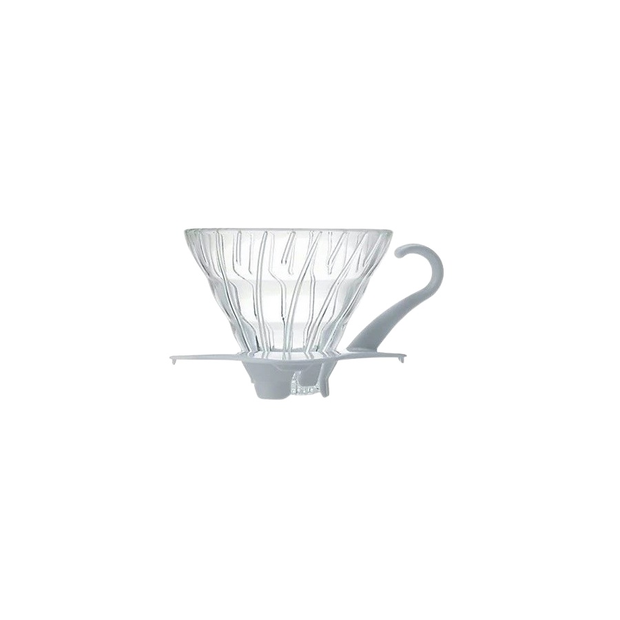 Hario üveg kávégép V60-01 - fehér (VDG-01W)