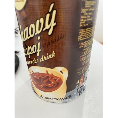 Kakaó italpor, 500g, csokoládégyár Troubelice - sérült csomagolás / ELADÓ