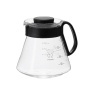 A Hario V60 Range Server 600 ml-es hőálló üveg kávéskanna a friss kávé professzionális tálalásához. Mikrohullámú sütőbe is alkalmas.
Kapacitás: 600ml