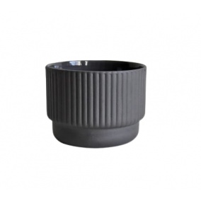 Kaffia stílusú kapucsínó csésze 230 ml - sötétszürke