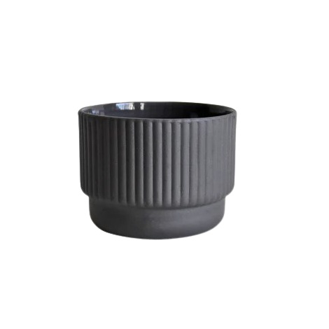 Kaffia stílusú kapucsínó csésze 230 ml - sötétszürke