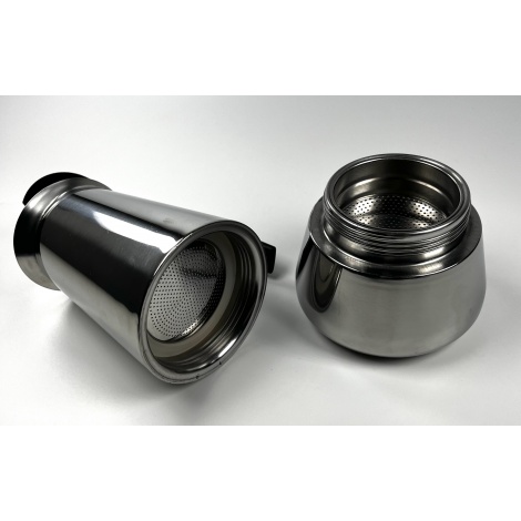 Moka pot Kaffia 9 csésze rozsdamentes acélból