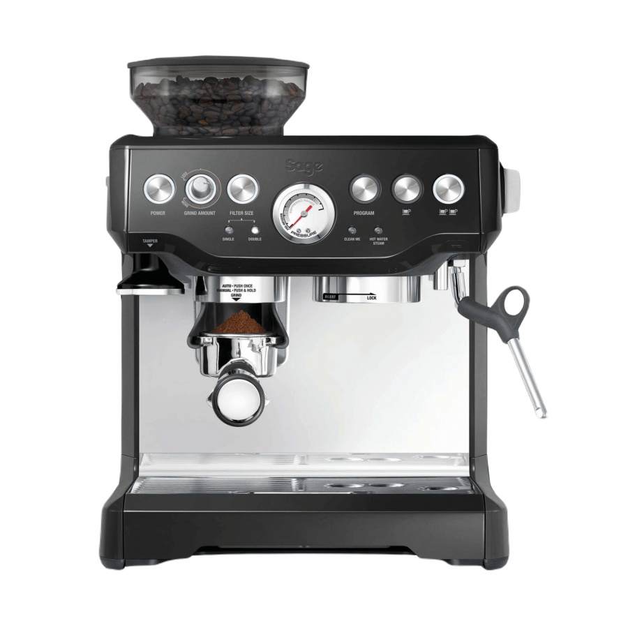 SAGE The Barista Express™ BES875BKS Black kávéfőző – HASZNÁLT / KEDVEZMÉNY