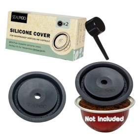 2x Sealpod cserekapszula a Nespresso VertuoLine® és Vertuo® kapszulákhoz. 2