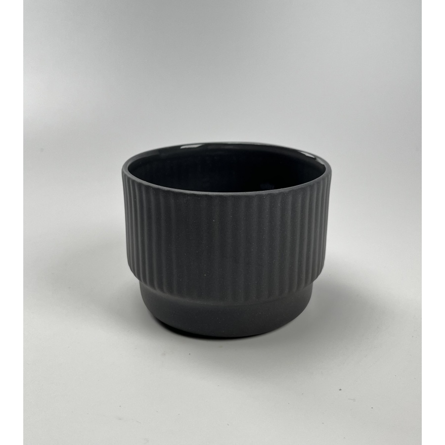 Kaffia stílusú kapucsínó csésze 230 ml - sötétszürke