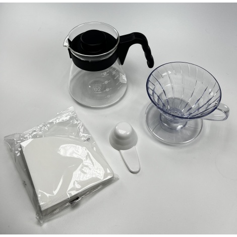 Hario V60 Pour over Craft - fekete (VCND-02B-EX)