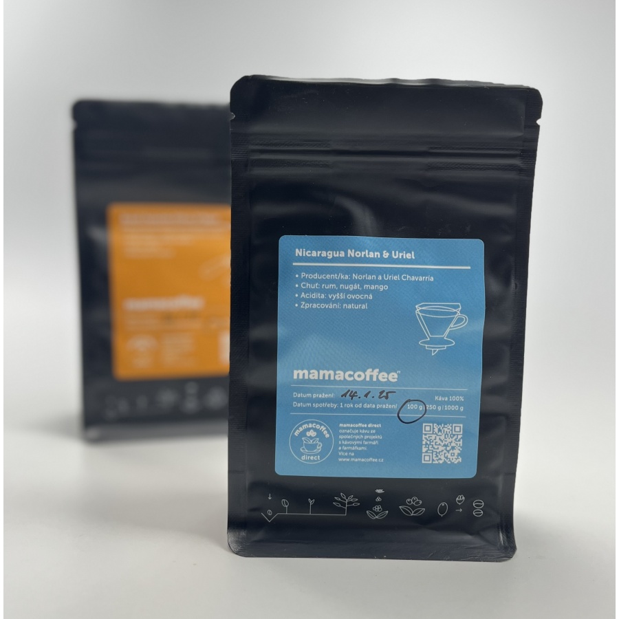 Mamacoffee Nicaragua Norlan és Uriel 100g