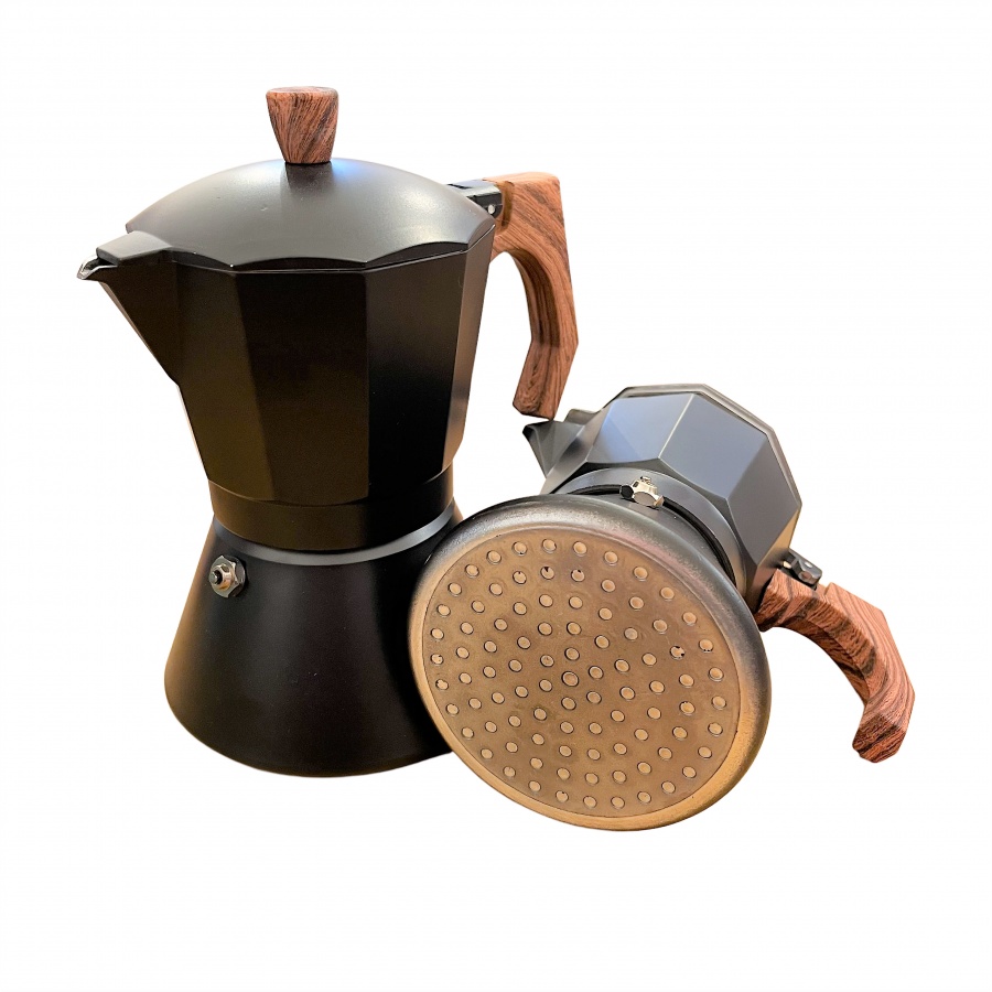 Moka pot Kaffia Black 3 csésze - USED/DISCOUNTED