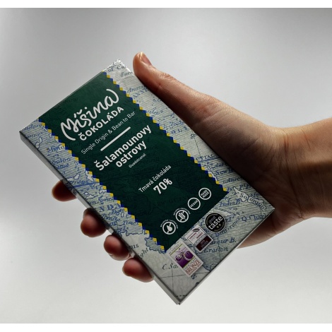 Mieszanka czekolady z Wysp Salomona 70%