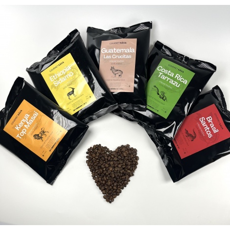 Gwatemala Crucitas, średnio palona, ziarna kawy arabica