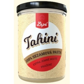 Lepé Tahini 400g - 100% pasta sezamowa, bez glutenu i oleju palmowego