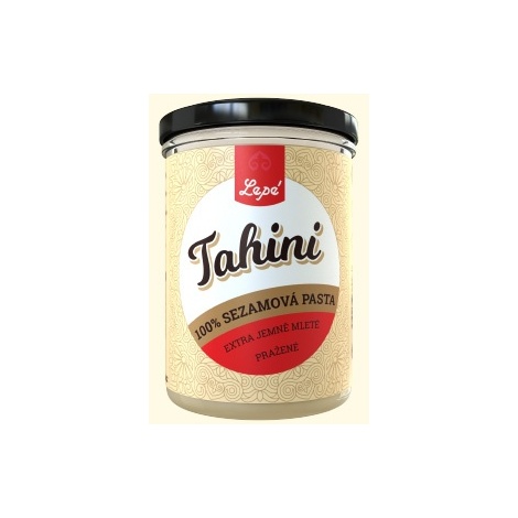 Lepé Tahini 400g - 100% szezámpaszta, glutén- és pálmaolajmentes