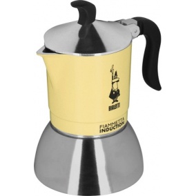 Bialetti Moka Indukciós Fiammetta - 2 csésze sárga ÚJ 2