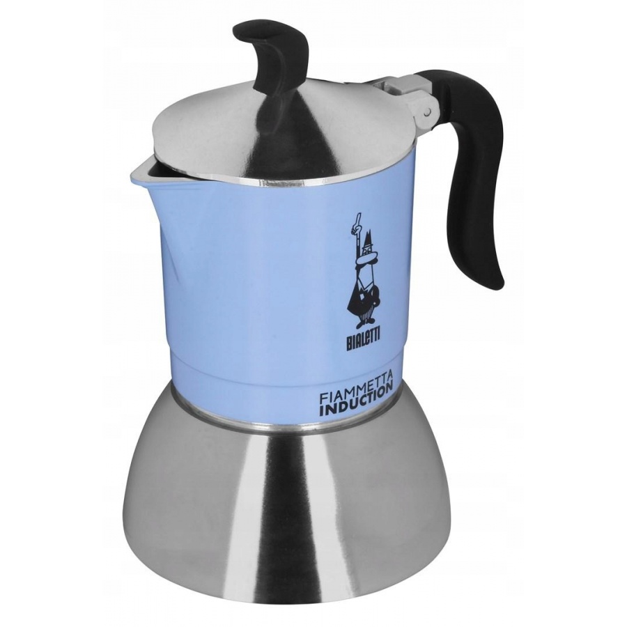Bialetti Moka Indukciós Fiammetta - 2 csésze világoskék ÚJ