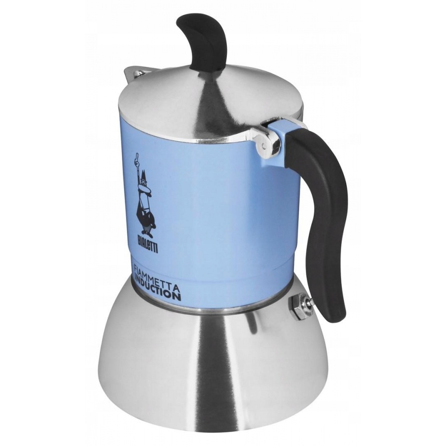 Bialetti Moka Indukciós Fiammetta - 2 csésze világoskék ÚJ