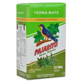 Yerba Maté Pajarito Compuesta Hierbas 500g