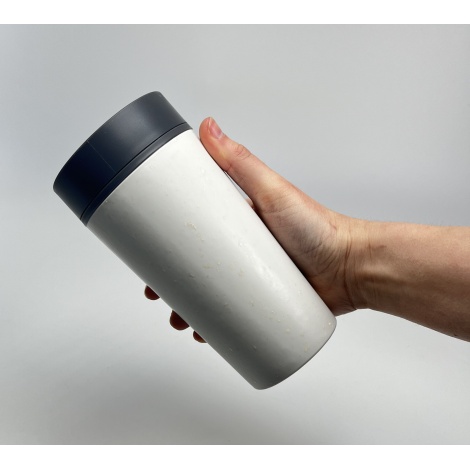 Kör alakú pohár (rcup) kréta és viharszürke 340 ml