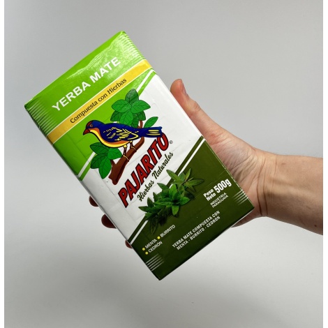 Yerba Maté Pajarito Compuesta Hierbas 500g