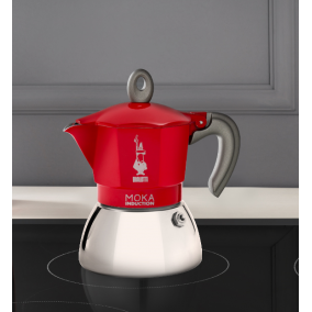 Bialetti Moka Induction 4 csésze piros 2