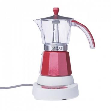 GAT Vintage 4-6 Elektromos Mocha Kettle Red