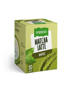 Allnature Organis Matcha Latte 10 x 17 g