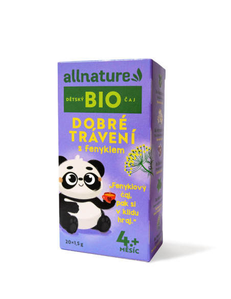 Allnature Bio Gyermektea Jó emésztés édesköménnyel 20x1,5 g
