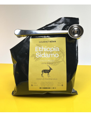 Kávé mérőcsésze és klipsz Kaffia