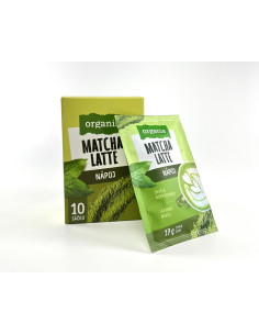 Allnature Organis Matcha Latte 10 x 17 g 2