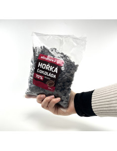 Allnature étcsokoládé 70% pekándió 500 g 2