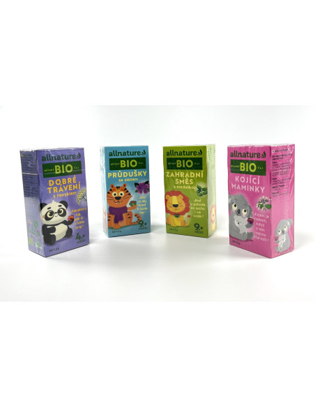 Allnature BIO Gyermektea Garden blend citromfűvel 20x1,5 g