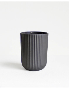 Csésze Kaffia Style Tall 170ml - sötétszürke