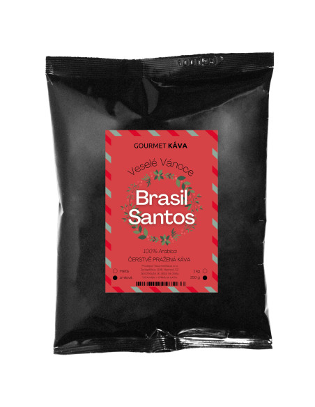 Brazília Santos, arabica kávébab