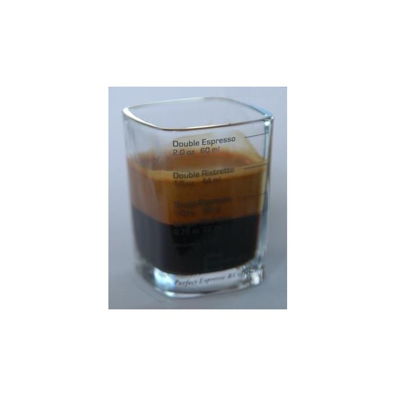 Esspresso üveg (mérőpohár)