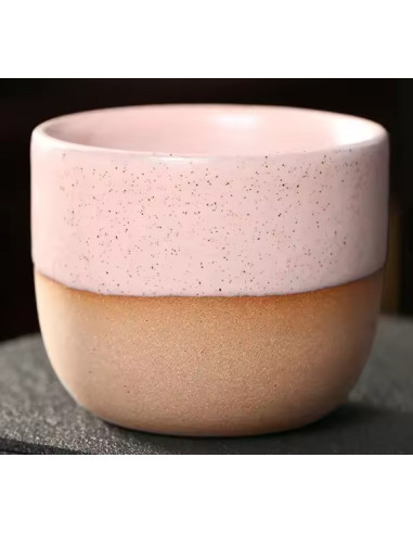 Csésze Kaffia stílusú rózsaszín 170ml