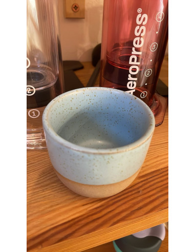 Csésze Kaffia Style Blue 170ml