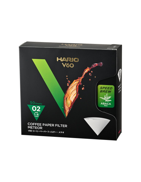 Hario Meteor papír szűrők V60-02 50 db gyors VCF-02-50MT