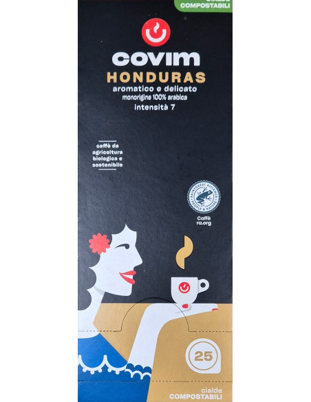 E.S.E. Pods Covim Honduras 100% Arabica, 25 adag