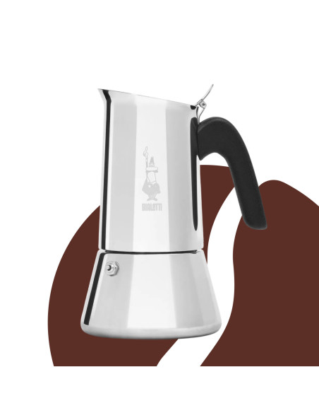 Bialetti Venus 6 csésze, indukciós moka vízforraló