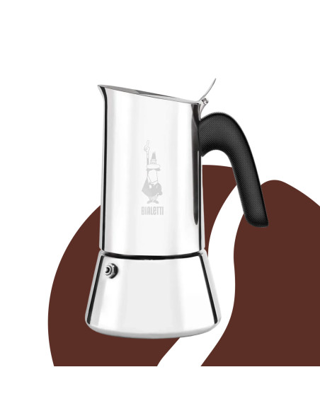 Bialetti Venus 10 csésze, indukciós moka vízforraló