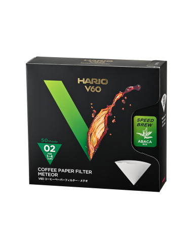 Hario Meteor papír szűrők V60-02 50 db gyors VCF-02-50MT