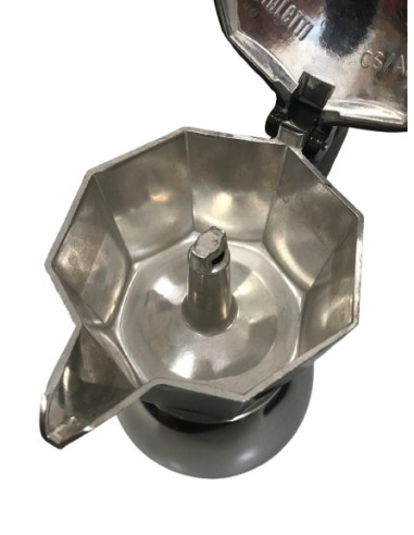 Bialetti Moka Indukciós 4 csésze fekete - Kozmetikai hiba / DISCOUNT