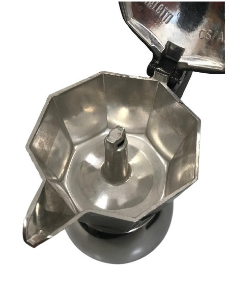 Bialetti Moka Indukciós 4 csésze fekete - Kozmetikai hiba / DISCOUNT