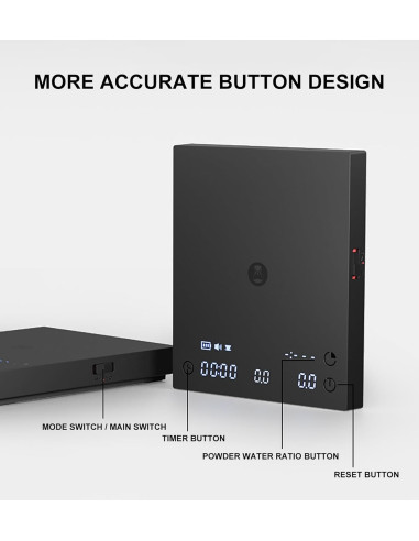 Timemore Black Mirror Basic 3 kávés mérleg