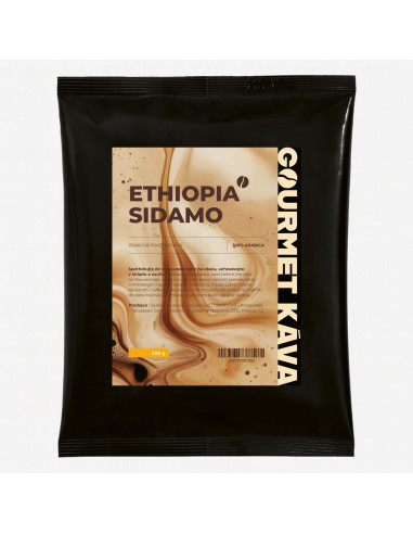 Etiópia Sidamo, arabica kávébab