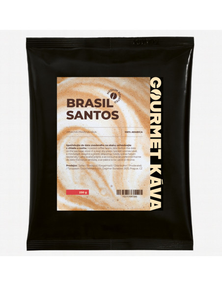 Brazília Santos, KÖZEPES PÖRKÖLÉSŰ, szemes arabica kávé